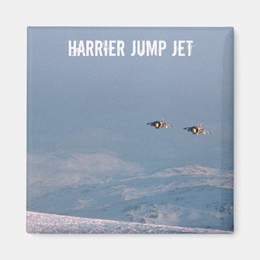 Harrier Jump Jet Magneet (Voorkant)