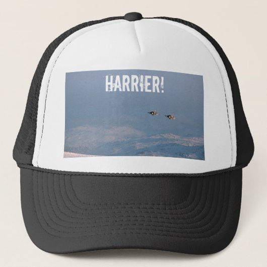 Harrier Jump Jet Trucker Pet (Voorkant)