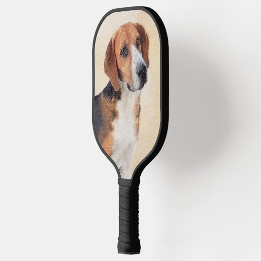 Harrier Painting - Cute Original Dog Art Pickleball Paddle (Links)