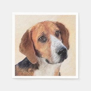 Harrier Painting - Cute Original Dog Art Servet