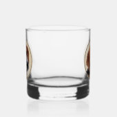 Harrier Painting - Cute Original Dog Art Whisky Glas (Links)