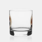 Harrier Painting - Cute Original Dog Art Whisky Glas (Rechts)