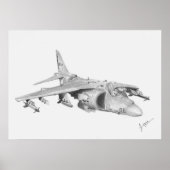 Harrier poster (Voorkant)
