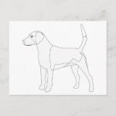 Harrier Ready to Color Design Briefkaart (Voorkant)