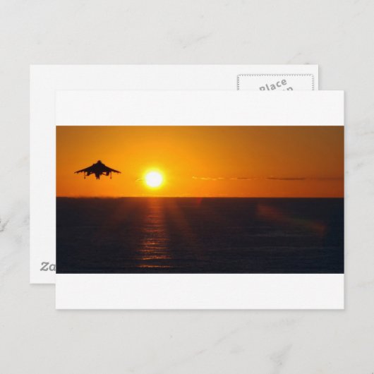 "HARRIER SUNRISE" BRIEFKAART (Voorkant / Achterkant)