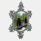 Harriet- en M15-versiering Tin Sneeuwvlok Ornament (Links)