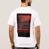 Harriet Lane, de Amerikaanse First Lady T-shirt (Achterkant)