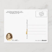 Harriet Lane, First Lady of the U.S. Briefkaart (Achterkant)