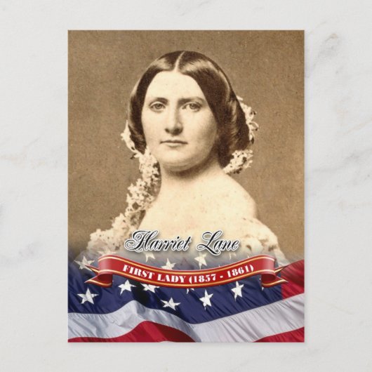 Harriet Lane, First Lady of the U.S. Briefkaart (Voorkant)