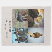 Harriet M15 en E's collage Fleece Deken (Voorkant (Horizontaal))