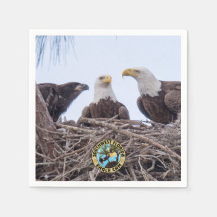 Harriet, M & E9 Papieren servetten