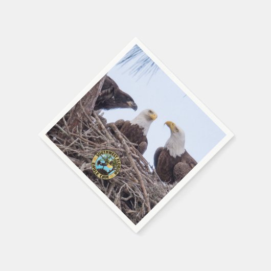 Harriet, M & E9 Papieren servetten (Hoek)