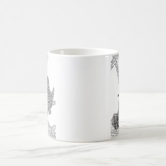 HARRIET + M WORDT EEN GROTE ELGF KOFFIEMOK (Center)