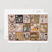 Harriet Powers - Pictoral Quilt 1898 Briefkaart (Voorkant / Achterkant)