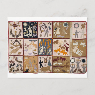 Harriet Powers - Pictoral Quilt 1898 Briefkaart