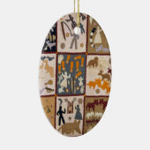 Harriet Powers - Pictoral Quilt 1898 Keramisch Ornament (Rechts)