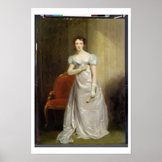 Harriet Smithson (1800-54) als Miss Dorillon, c.18 Poster (Voorkant)