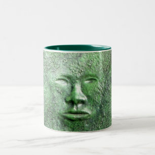 Harriet Tubman Abstracte groene keramische Mok