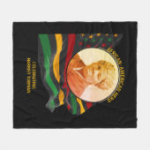 HARRIET TUBMAN African American Hero BLACK HISTORY Fleece Deken (Voorkant (Horizontaal))