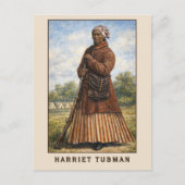 Harriet Tubman Art In Color Briefkaart (Voorkant)