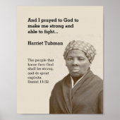 HARRIET TUBMAN BIEDT aangepaste scripts Motivatie  Poster (Voorkant)