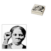 Harriet Tubman Black Power Fist 20 dollar Bill Rubberstempel (Gestempeld)