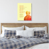 HARRIET TUBMAN blijft Citaat halen Canvas Afdruk (Insitu (Slaapkamer))