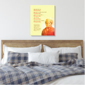 HARRIET TUBMAN blijft Citaat halen Canvas Afdruk (Insitu (Slaapkamer))