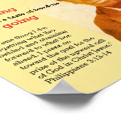 HARRIET TUBMAN blijft Citaat halen Poster (Hoek)