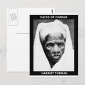 HARRIET TUBMAN BRIEFKAART (Voorkant / Achterkant)