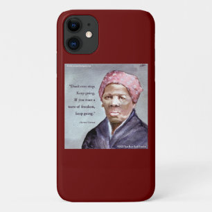 Harriet Tubman & citaat Case-Mate iPhone Case