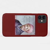 Harriet Tubman & citaat Case-Mate iPhone Case (Achterkant (horizontaal))