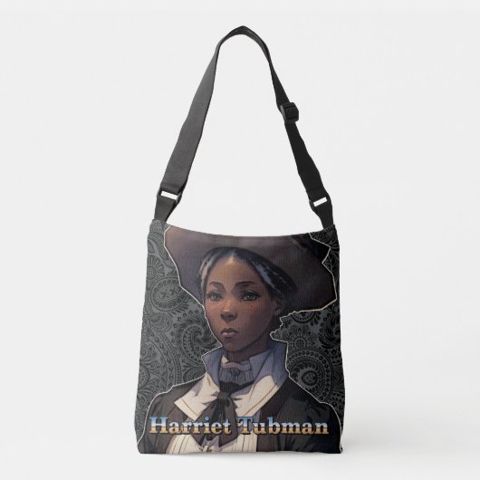 Harriet Tubman: Crossbody Tas (Voorkant)