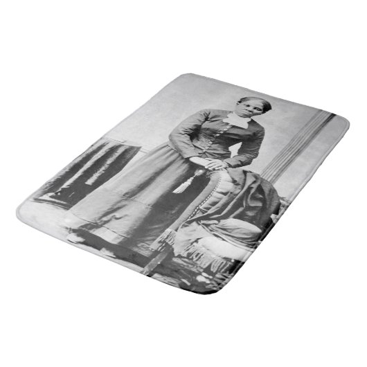 Harriet Tubman Dirigent Ondergrondse Spoorweg Badmat (Gekanteld)