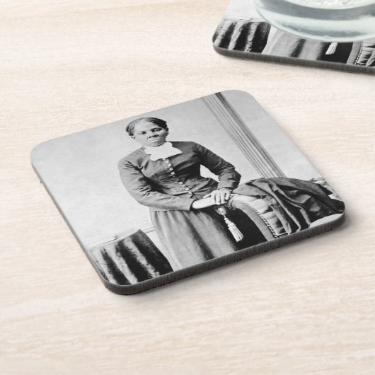 Harriet Tubman Dirigent Ondergrondse Spoorweg Bier Onderzetter (Linkerzijde)
