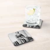 Harriet Tubman Dirigent Ondergrondse Spoorweg Bier Onderzetter (Rechterzijde)