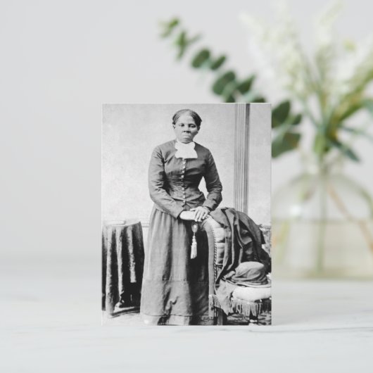 Harriet Tubman Dirigent Ondergrondse Spoorweg Briefkaart (Staand voorkant)