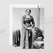 Harriet Tubman Dirigent Ondergrondse Spoorweg Briefkaart (Voorkant / Achterkant)