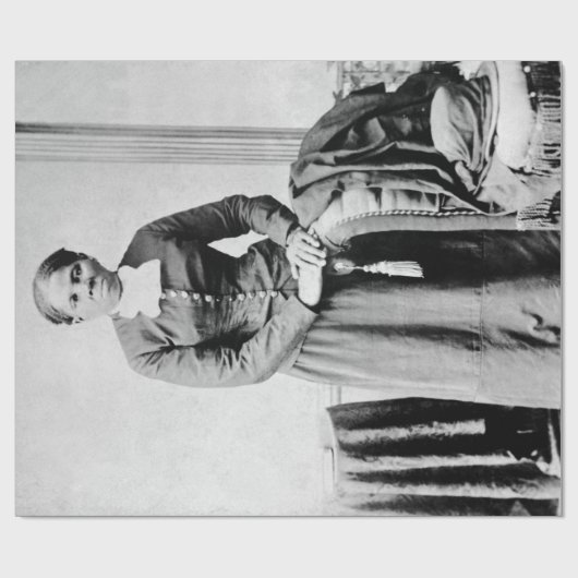 Harriet Tubman Dirigent Ondergrondse Spoorweg Cadeaupapier (Vlak)