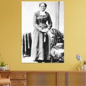 Harriet Tubman Dirigent Ondergrondse Spoorweg Canvas Afdruk (Insitu (Woonkamer))
