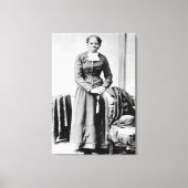 Harriet Tubman Dirigent Ondergrondse Spoorweg Canvas Afdruk (Voorkant)