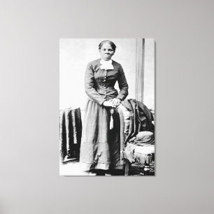 Harriet Tubman Dirigent Ondergrondse Spoorweg Canvas Afdruk
