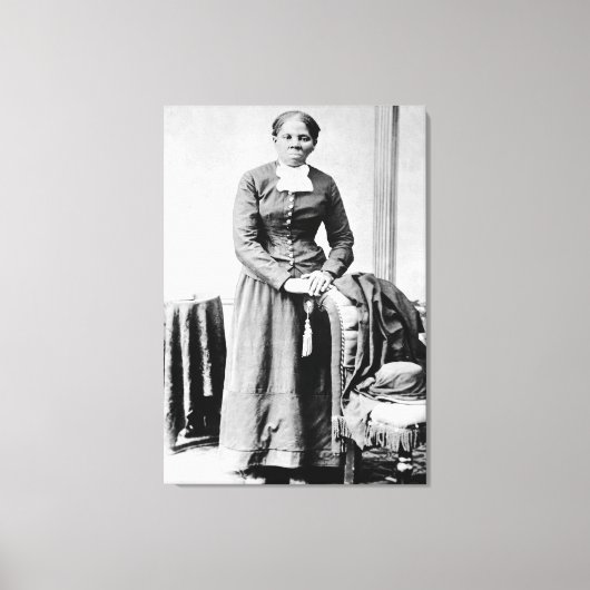 Harriet Tubman Dirigent Ondergrondse Spoorweg Canvas Afdruk (Voorkant)