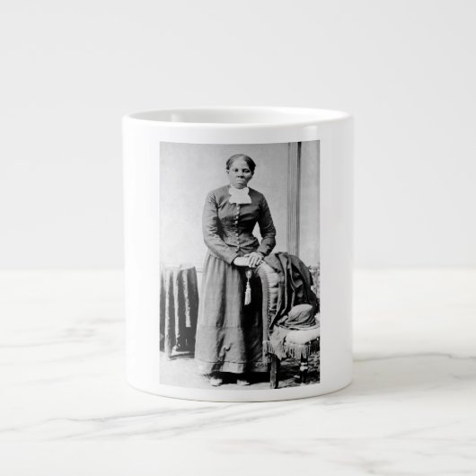 Harriet Tubman Dirigent Ondergrondse Spoorweg Grote Koffiekop (Voorkant)