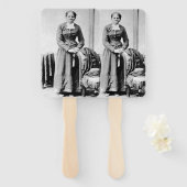 Harriet Tubman Dirigent Ondergrondse Spoorweg Handwaaier (Voorkant en achterkant)