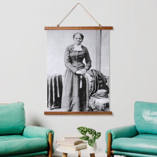 Harriet Tubman Dirigent Ondergrondse Spoorweg Hangend Wandkleed (Woonkamer)