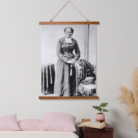 Harriet Tubman Dirigent Ondergrondse Spoorweg Hangend Wandkleed (Slaapkamer)