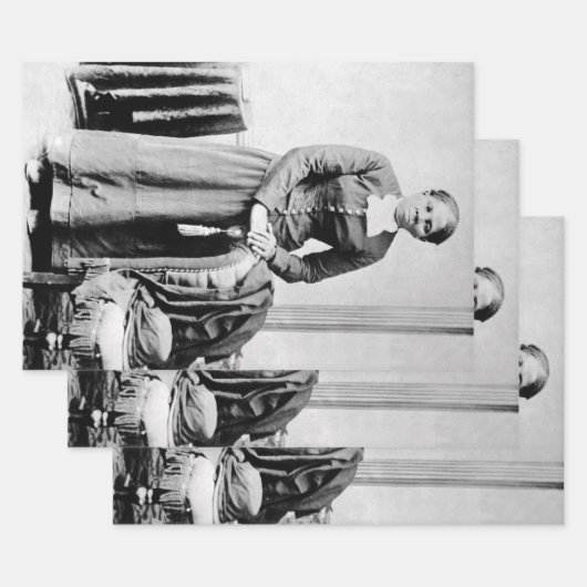 Harriet Tubman Dirigent Ondergrondse Spoorweg Inpakpapier Vel (Set)