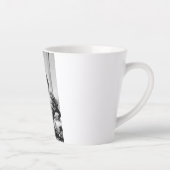 Harriet Tubman Dirigent Ondergrondse Spoorweg Latte Mok (Rechts)