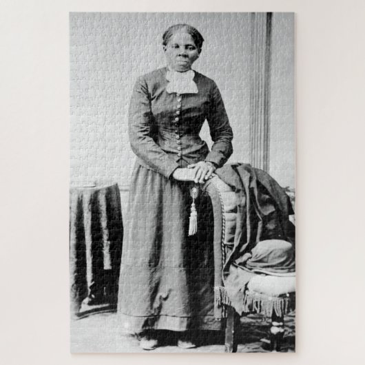 Harriet Tubman Dirigent Ondergrondse Spoorweg Legpuzzel (Verticaal)